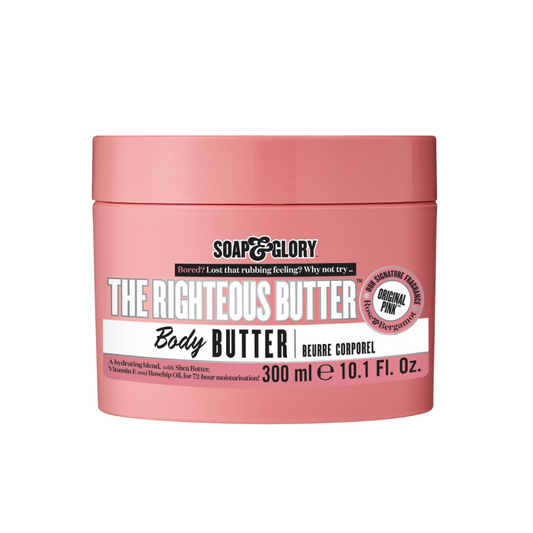 SOAP & GLORY Original Pink The Righteous Butter Moisturising Body Butter - 300ml