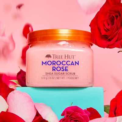 Tree Hut Moroccan Rose Shea Sugar Body Scrub - 510g