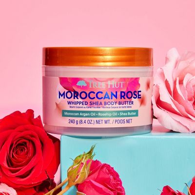 Tree Hut Moroccan Rose Whipped Body Butter - 240g