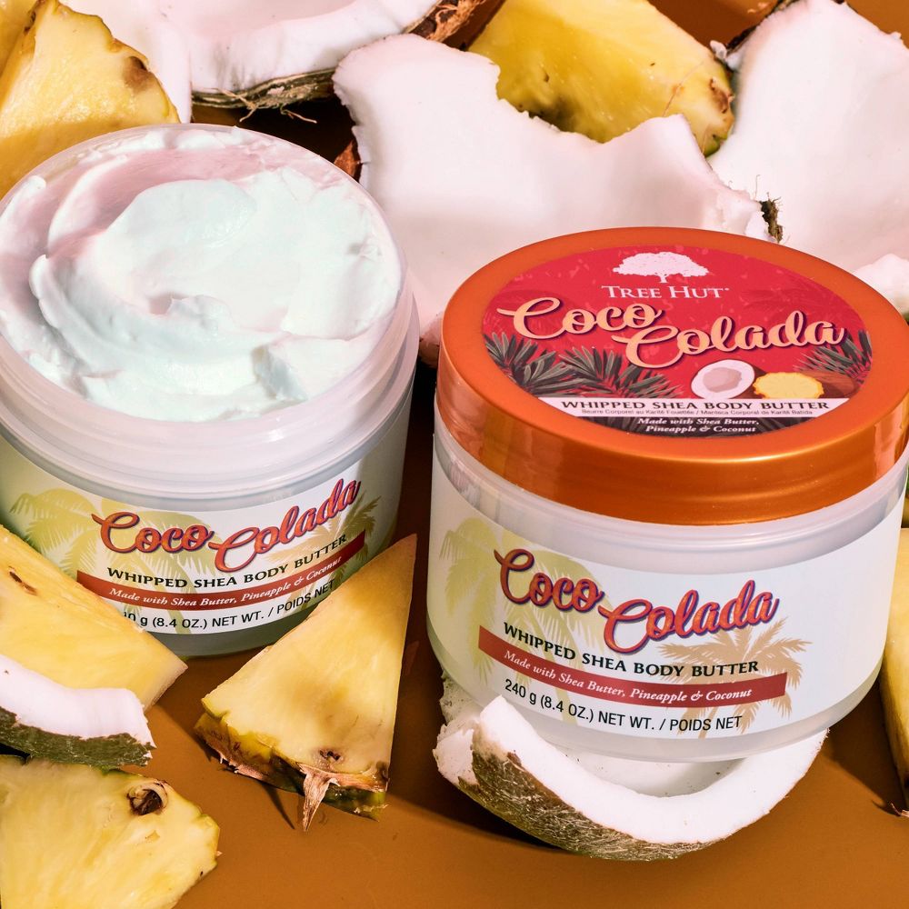 Tree Hut Coco Colada Whipped Shea Body Butter Shea, Coconut & Pineapple - 240g