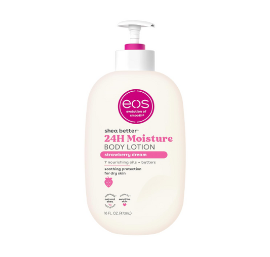 EOS SHEA BUTTER Body Lotion Strawberry Dream - 473ml