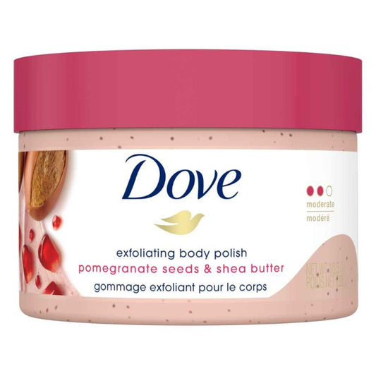 Dove Gommage Corps Pépins De Grenade Et Beurre De Karité - 298g