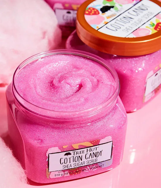Tree Hut Cotton Candy Shea Sugar Body Scrub - 510g