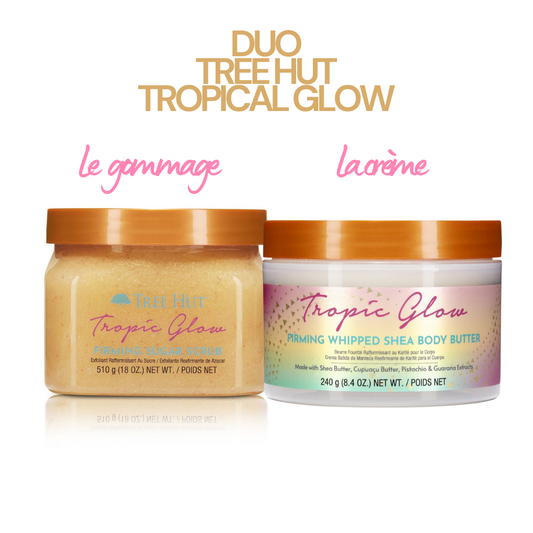 Gommage et Crème Tree hut Tropic Glow