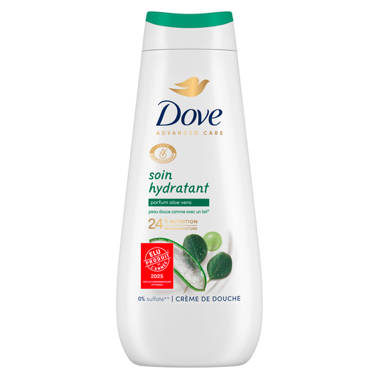 Dove Crème de douche – Fresh Hydration Aloe - 225ML