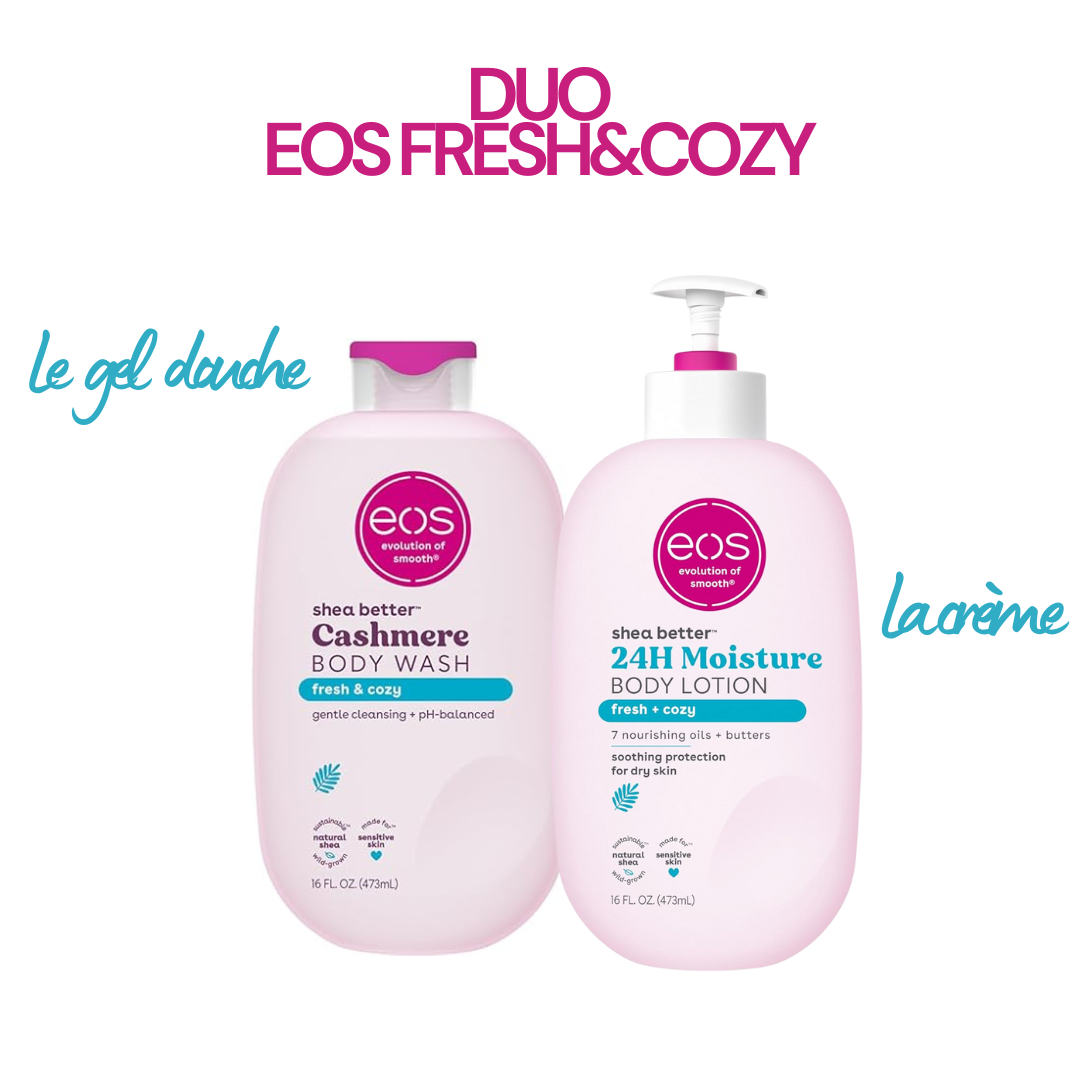 Gel douche et Lotion Fresh & Cozy