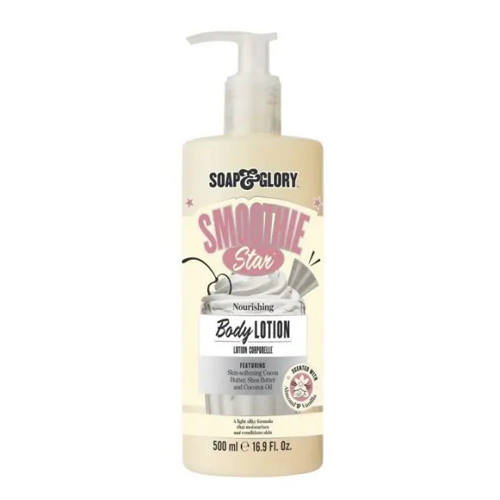 Soap & Glory Smoothie Star Body Lotion - 500ml Lait Corps Hydratant Gourmand