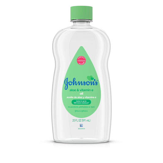 Huile hydratant à l'aloe vera - Johnson's 300ML