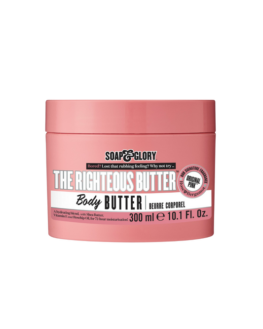 SOAP & GLORY Original Pink The Righteous Butter Moisturising Body Butter - 300ml