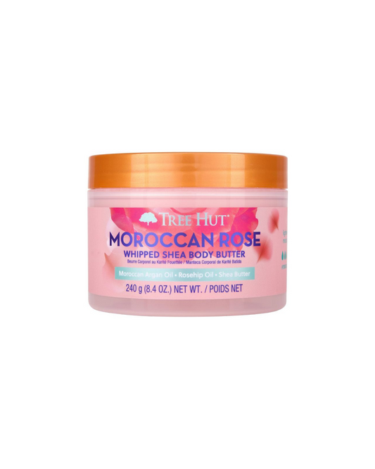 Tree Hut Moroccan Rose Whipped Body Butter - 240g