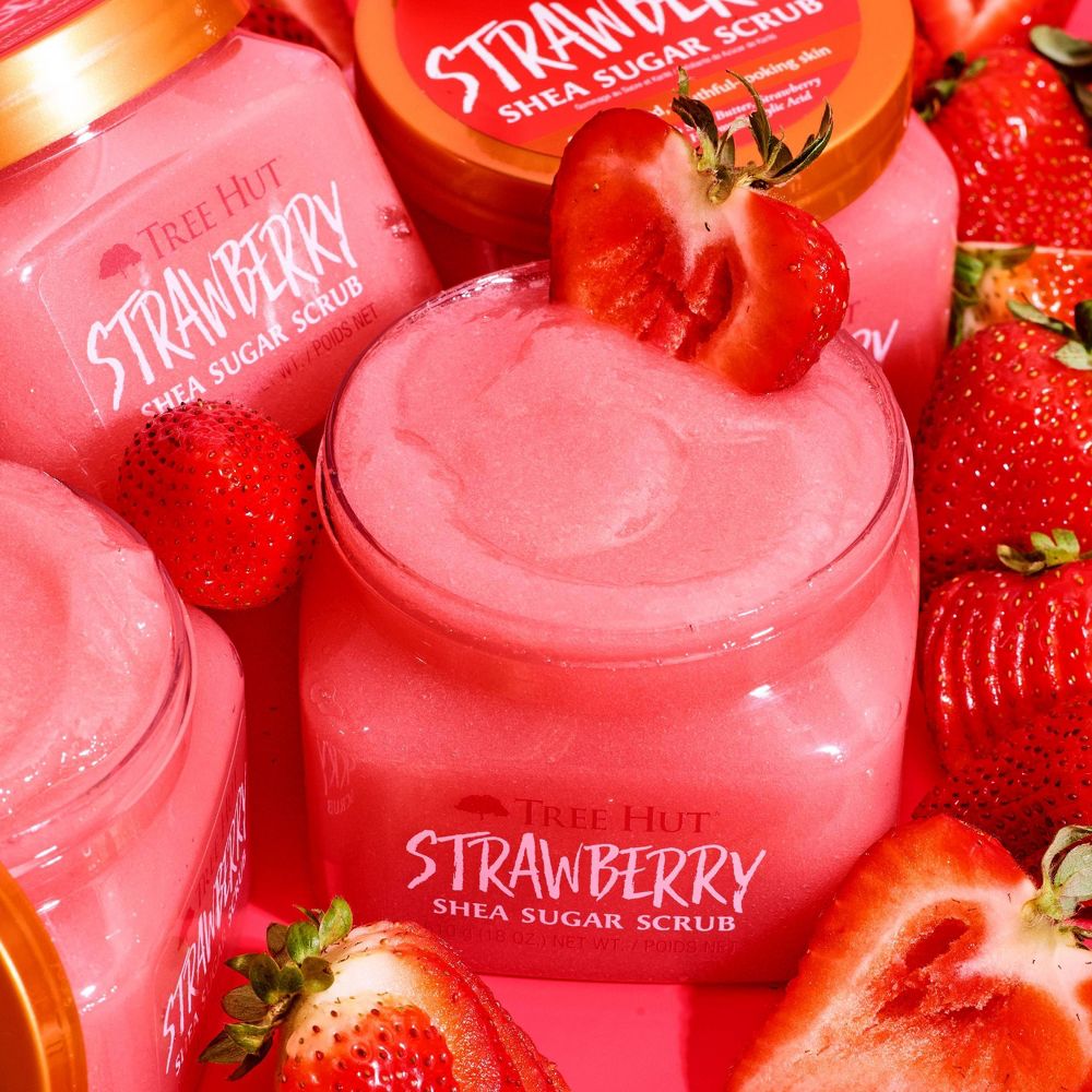 Tree Hut Strawberry Shea Sugar Body Scrub - 510g