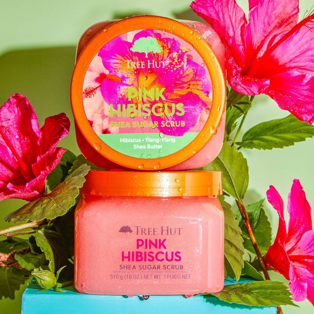 Tree Hut Pink Hibiscus Shea Sugar Body Scrub - 510g