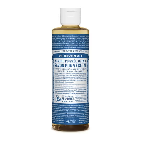 Gel Douche Dr. Bronner’s Menthe Poivrée - 240ml
