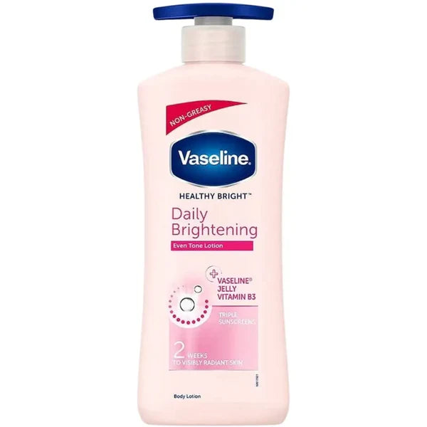 Vaseline Daily Brightening Lotion – Hydratation & Éclat de la Peau - 600ML